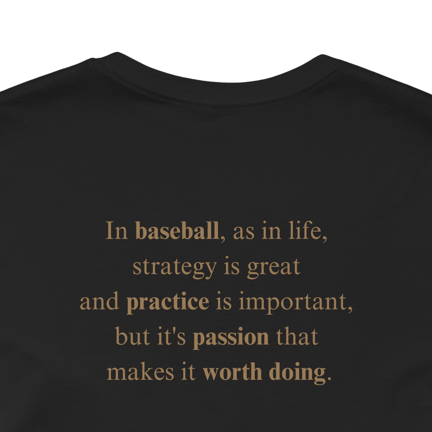 In baseball, as in life...