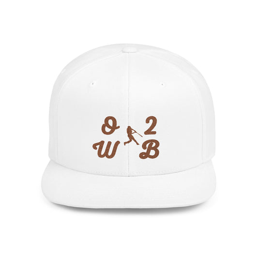 Once We Were Ballplayers Flat Bill Snapback